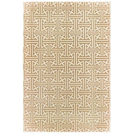 Oriental Weavers 7 ft. 10 in. x 10 ft. 10 in. Bowen Rectangular Area Rug Gold B1333Y240330ST